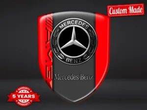 Mercedes Adesivi Logo Personalizzati Robusti Limitati Universali
